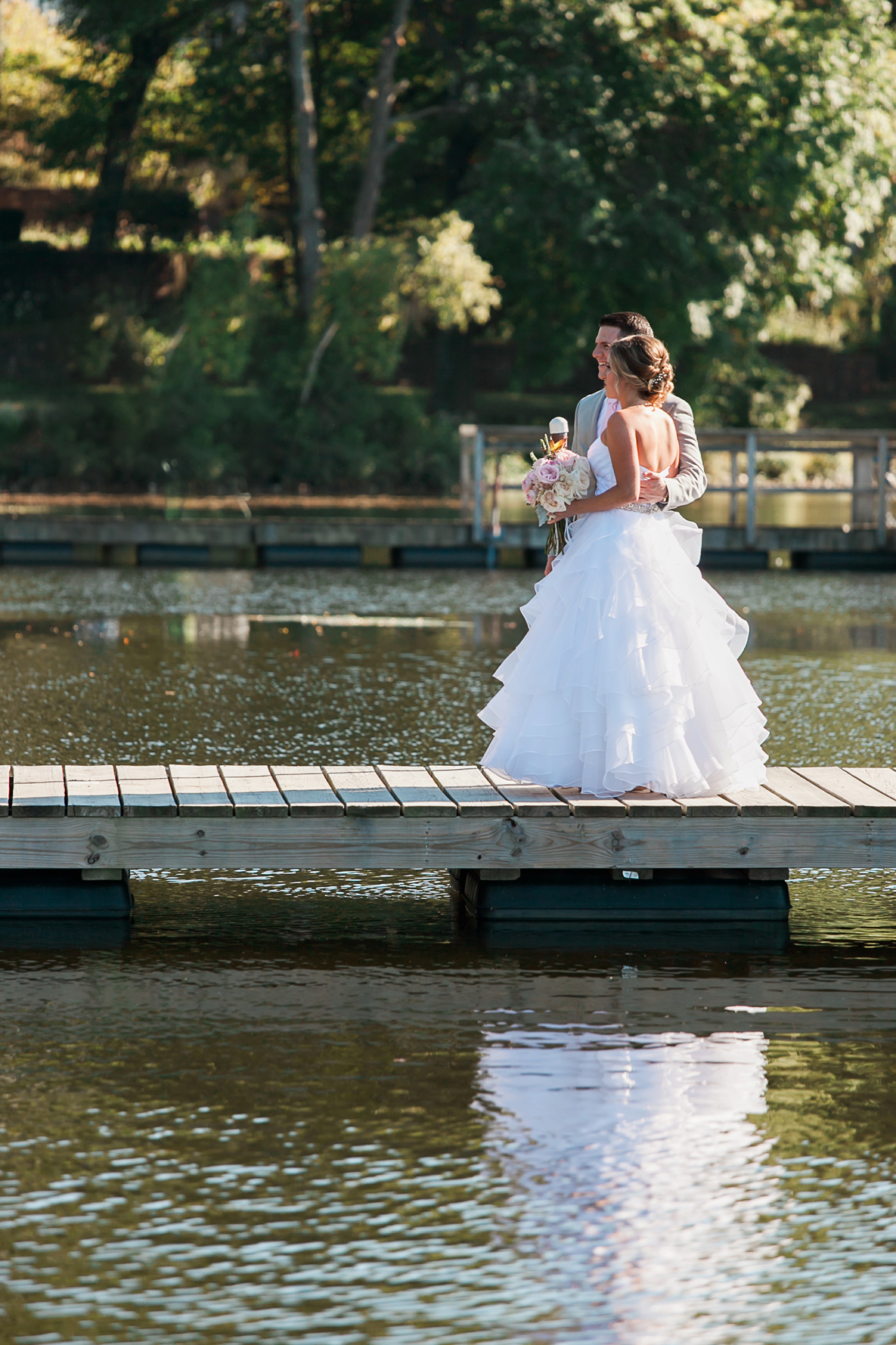 lake valhalla wedding by new jersey wedding photographer Monica Mendoza